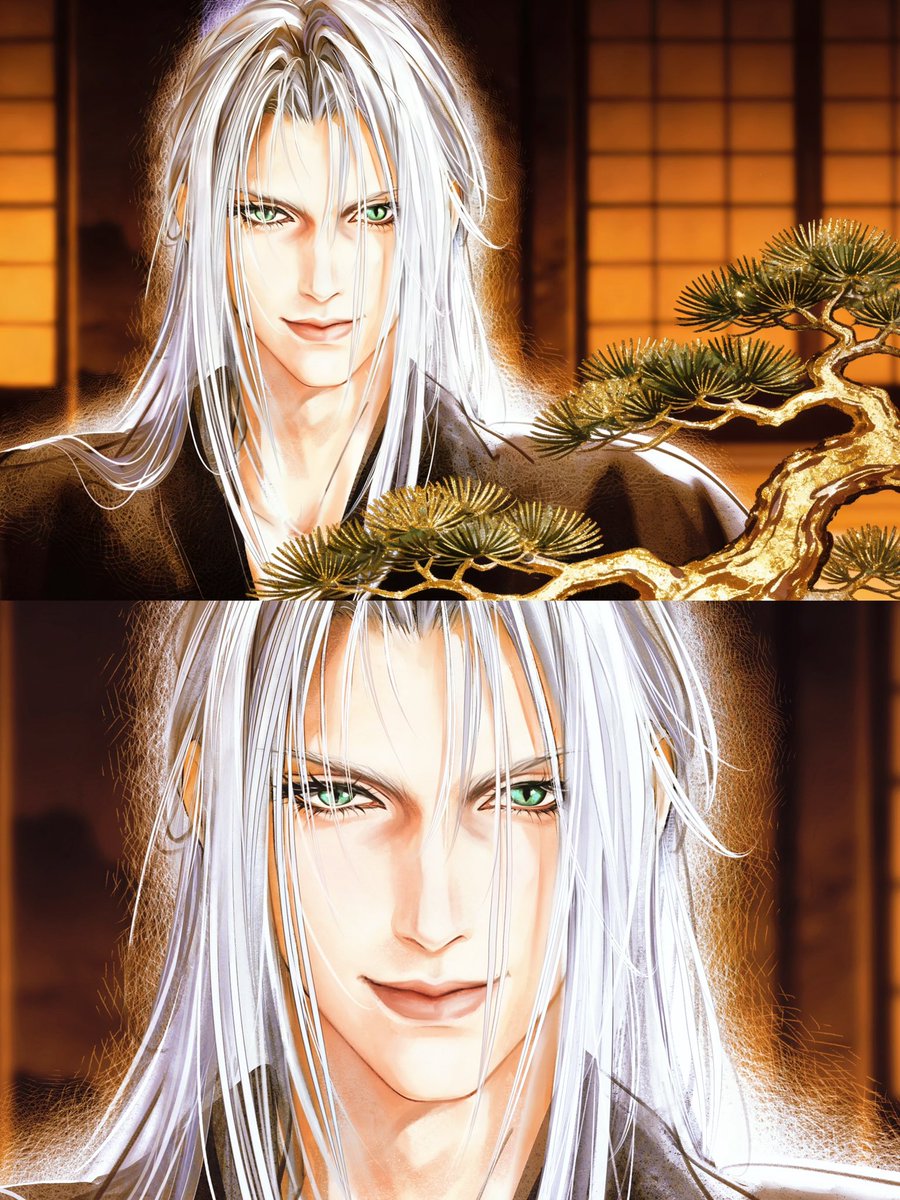 yuexiao_1428's tweet image. Smile #sephiroth