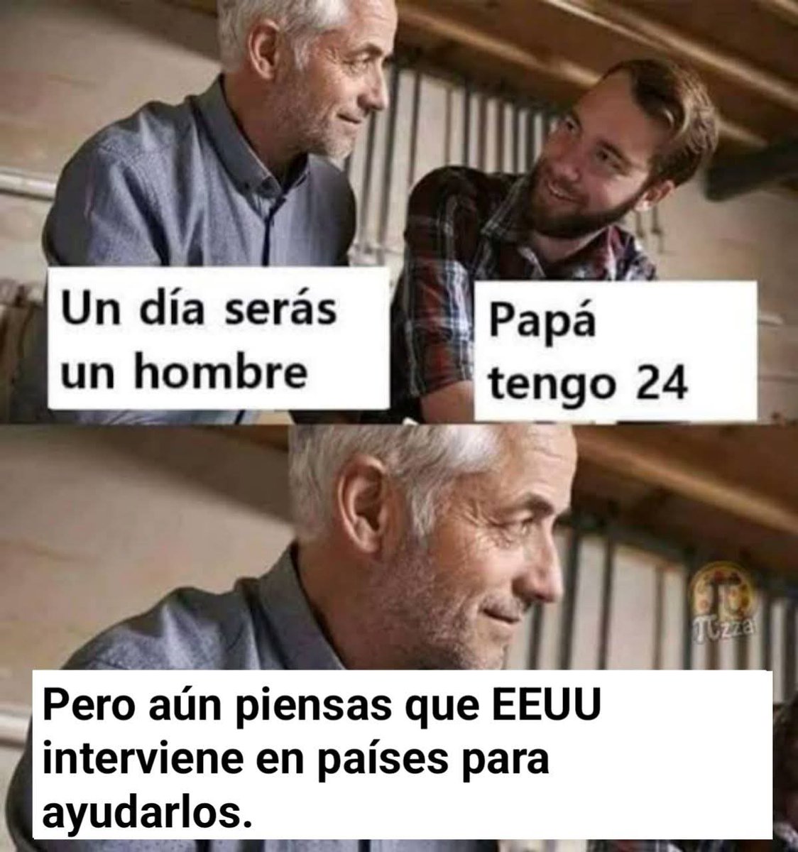 dantusad's tweet photo. Celebro la caída de Maduro, sí 
Peeeeeeero que EEUU intervenga en otros países para ayudarlos(????
Estos derechangos y su pensamiento inverosímil y arcaico, jajaja. https://t.co/PK13m0w9N5
