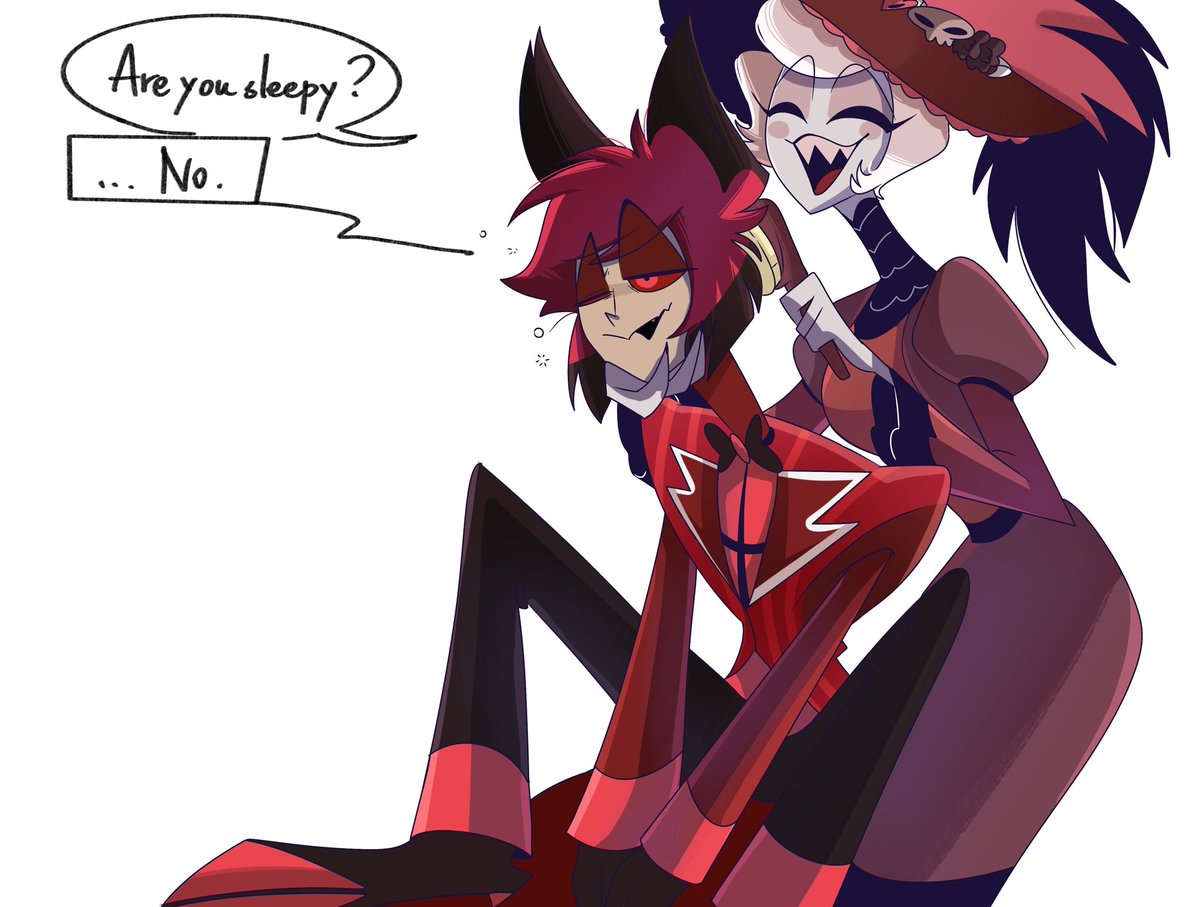 “Combing”
#radiorose #HazbinHotel #HazbinHotelAlastor #HazbinHotelRosie