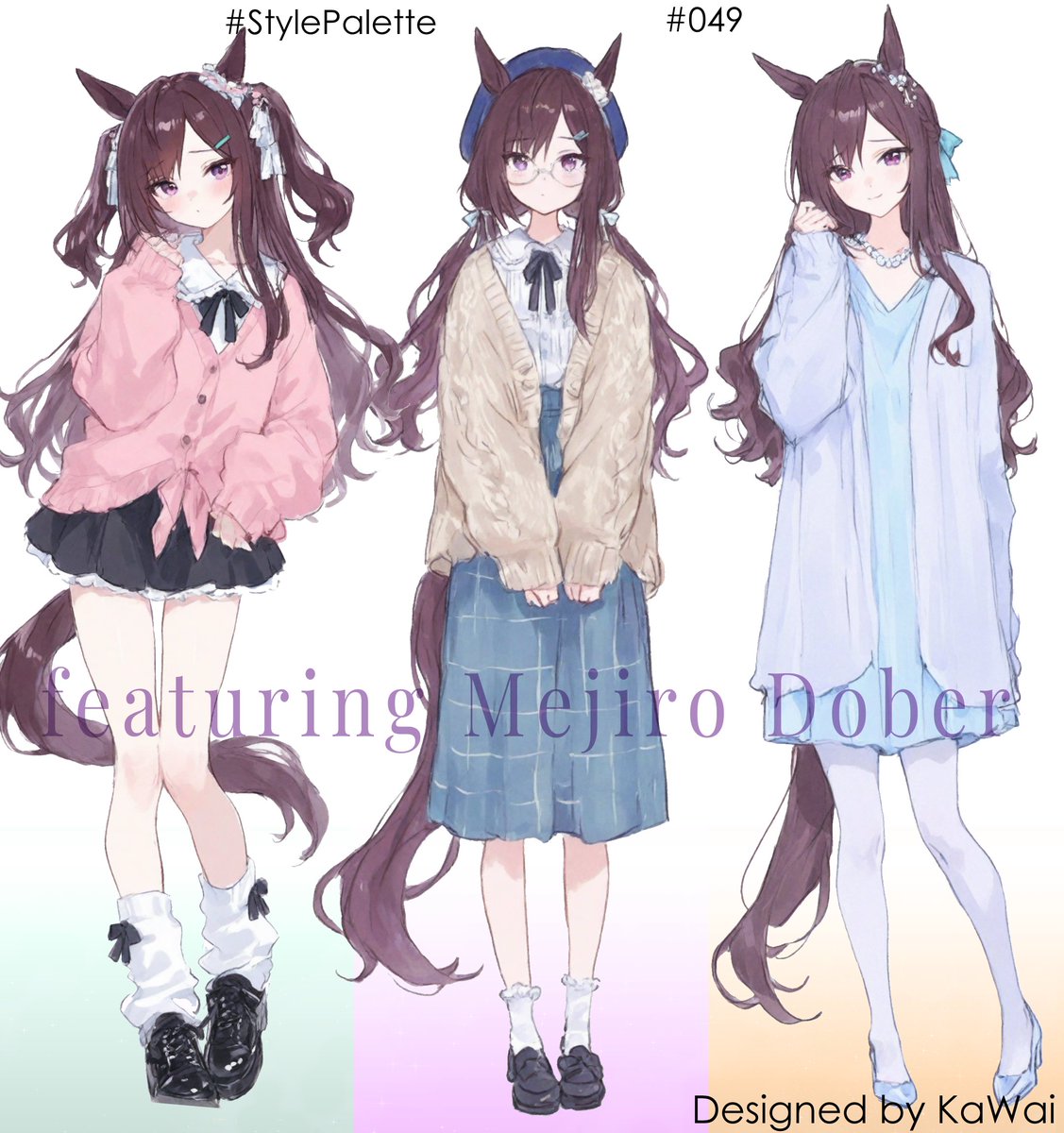 #StylePalette 049

A violet blooms with quiet pride, even in empty lands.

#MejiroDober