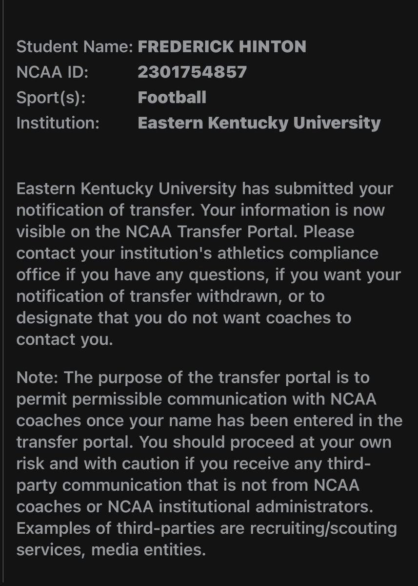 Frederick “Big Fred” Hinton tweet media