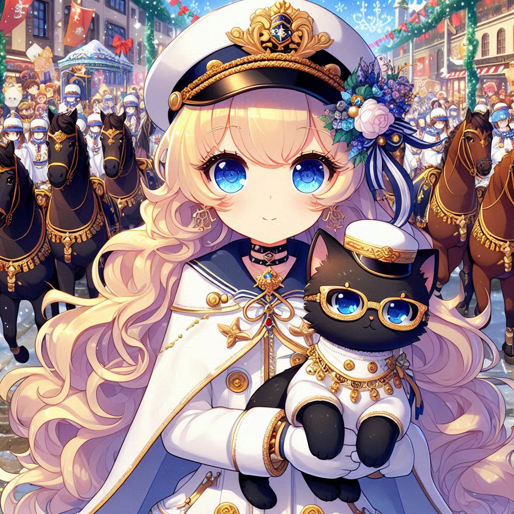 AiRocha9260's tweet image. 本日もお疲れさまでした！！にゃん！🥰✨
お休みが終わりに近づいてきた～～😱💦
残りの休みをゆっくりまったりと過ごすにゃ～😆
それでは、また明日、おやすみなさい～💤
#AIイラスト　#DALLE