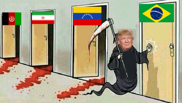 Xgordaoucrania's tweet photo. Eu autorizo LARANJÃO! Vai ser facinho, nossa soberania é igualzinho da Venezuela! https://t.co/Tm8y4LQk0L