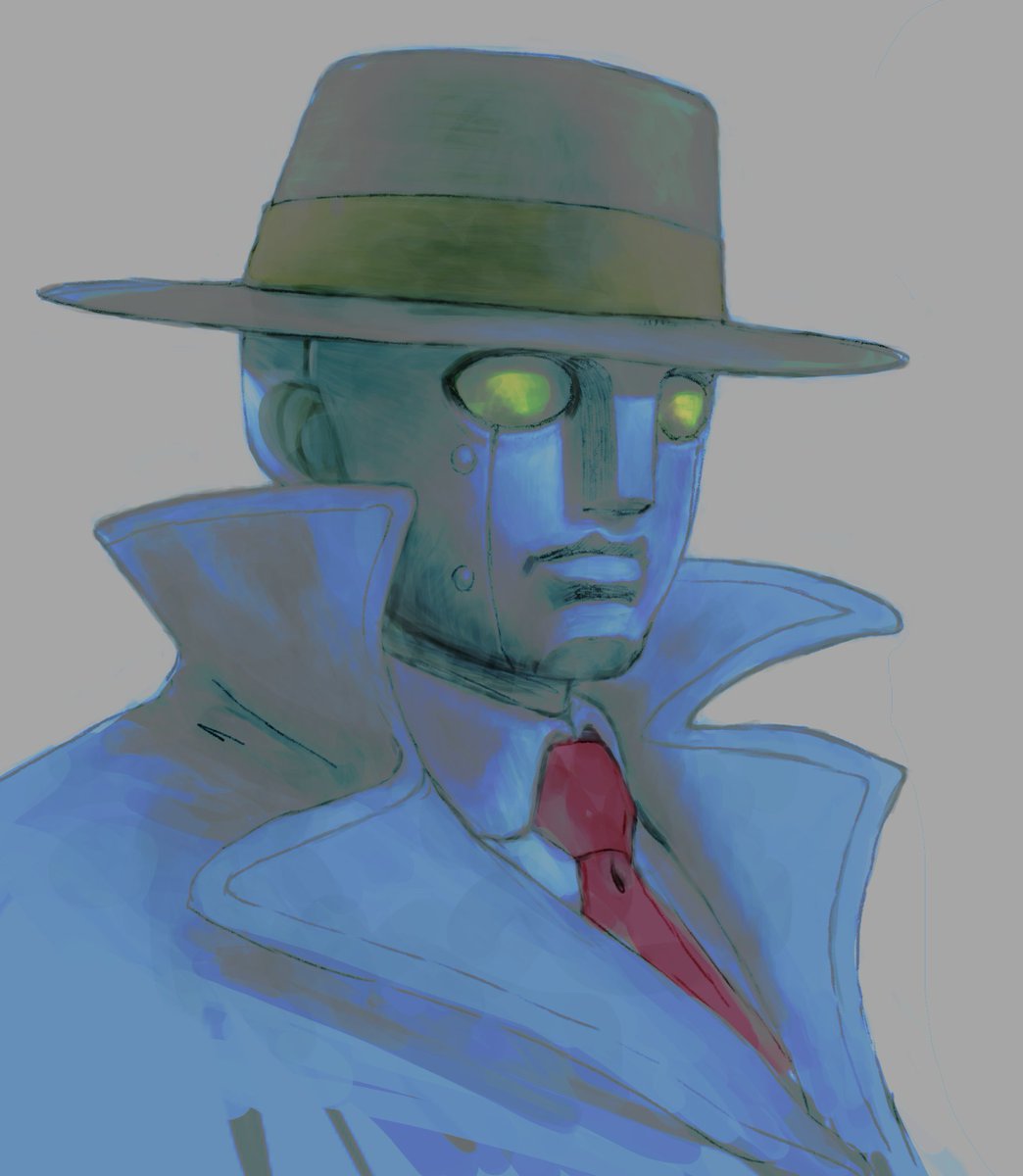 nbajambook's tweet image. Akiman's character art for Street Fighter III: 3rd Strike.