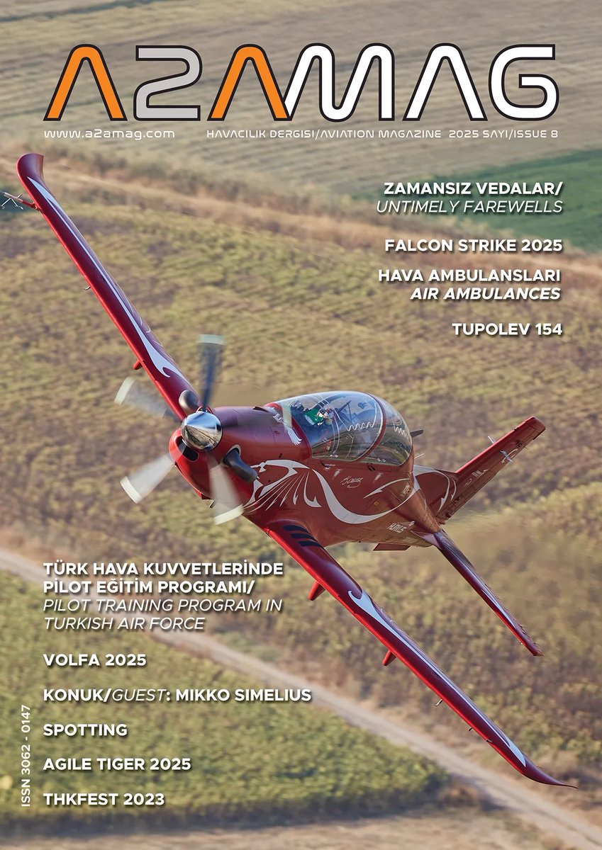 A2Amag 8. Sayı yayında! A2Amag 8th Issue is online! 

Detaylar web sitemiz ve shopier mağazamızda. 

Visit website or etsy shop for details and buying.

#a2amag #aviation #havacılık #dergi #magazine