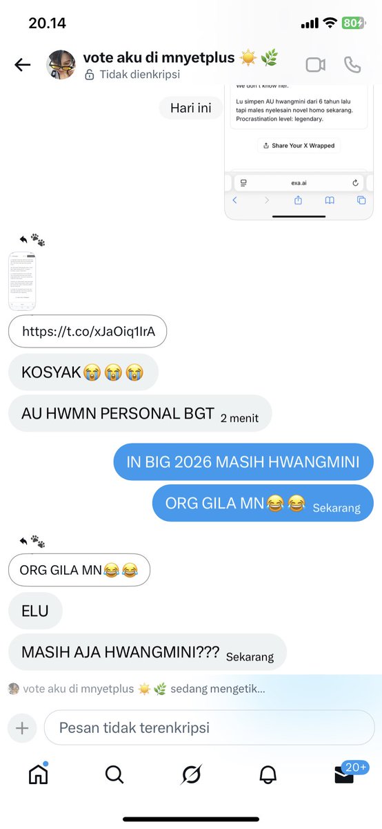 dingdeulz's tweet photo. pertama kali mention hwangmini di 2026 https://t.co/QFGccujPCt