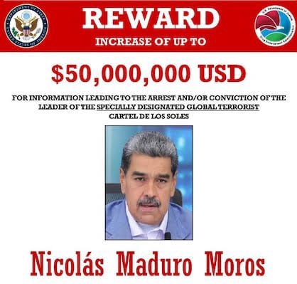 Poulin2012's tweet image. L'administration Trump déclare : « Maduro n'est pas le président du Venezuela. »

« Maduro est le chef du Cartel de Los Soles, une organisation narco-terroriste qui a pris le contrôle d'un pays. »

«Il est inculpé pour trafic de drogue aux États-Unis.»