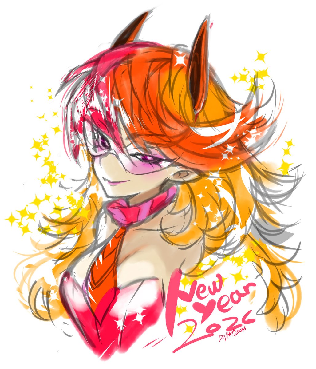 お年賀代わりのおネェサン!
今年も皆さまよろしくお願いいたします🎍
#年賀絵 