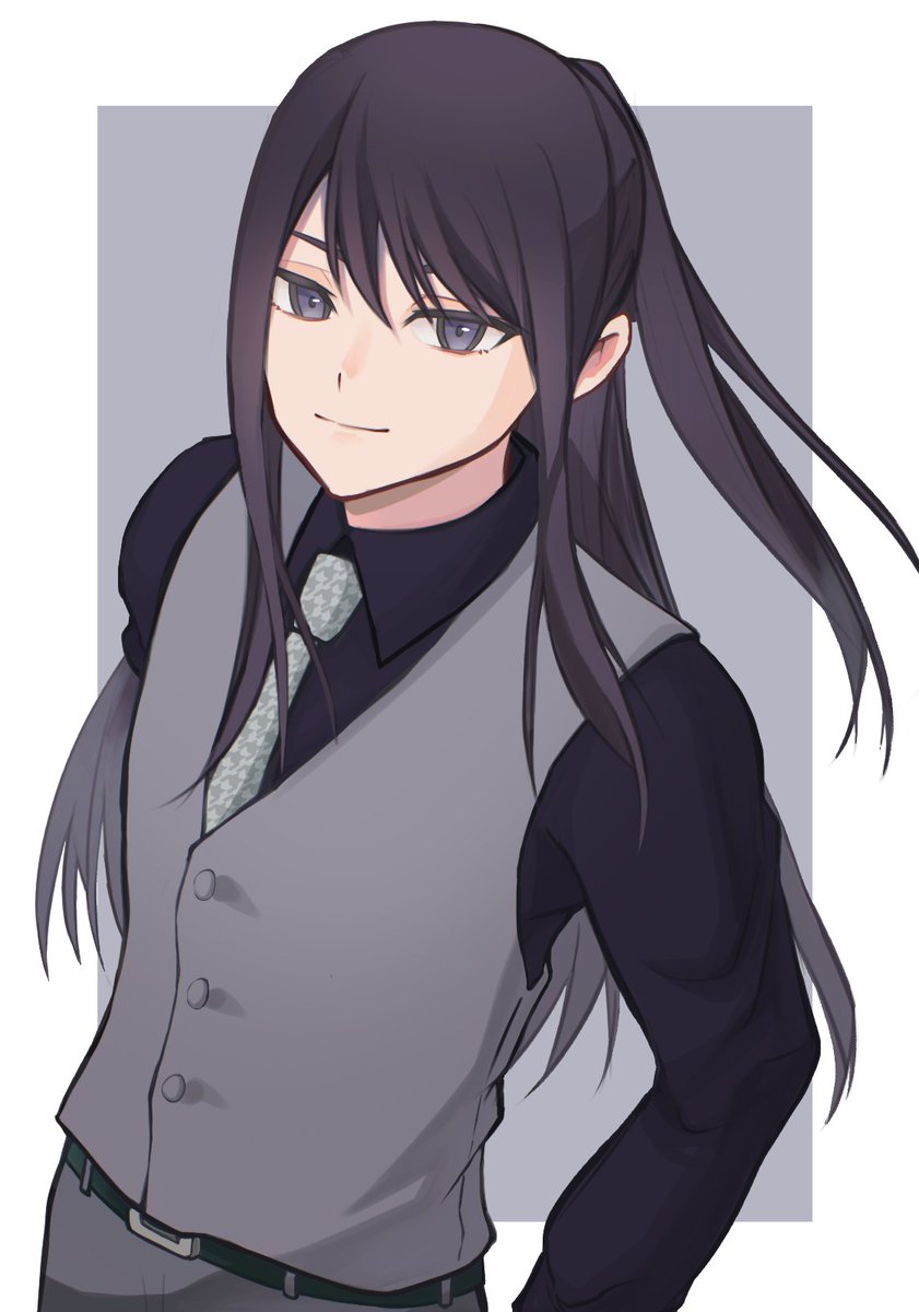 yukituru_Tales's tweet image. アイコン用に描いたホワイトデー衣装