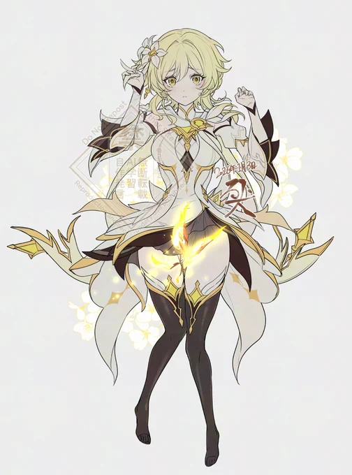 ちゃん新コスたのしみ+右は背面出た時に描いた予想画