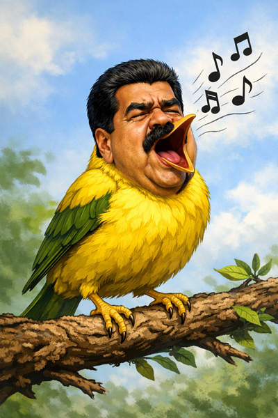 ancapsu's tweet image. Maduro foi capturado vivo.

Lula, Joesley Batista e outros comparsas do regime não estão nem conseguindo dormir.

Maduro vai cantar igual um canarinho. Esse ano promete.