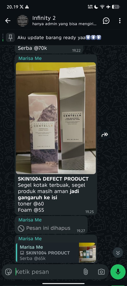 Infinity18//MT after DM tweet media