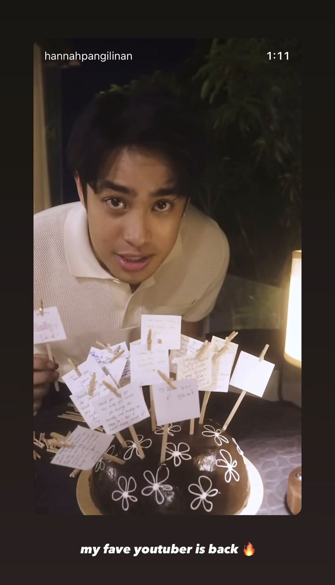 010326 | <a href="/donnypangilinan/">Donny</a>'s IG STORY UPDATE!

"my fave youtuber is back 🔥"

#DonnyPangilinan
#DonBelle
