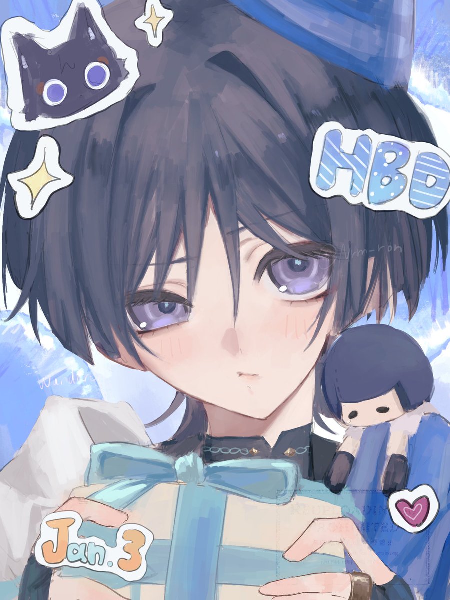 #放浪者生誕祭2026 
誕生日おめでとう~！✨️🍵