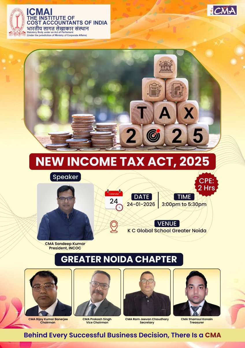 Sandeep Kumar (FCMA, CA) tweet media