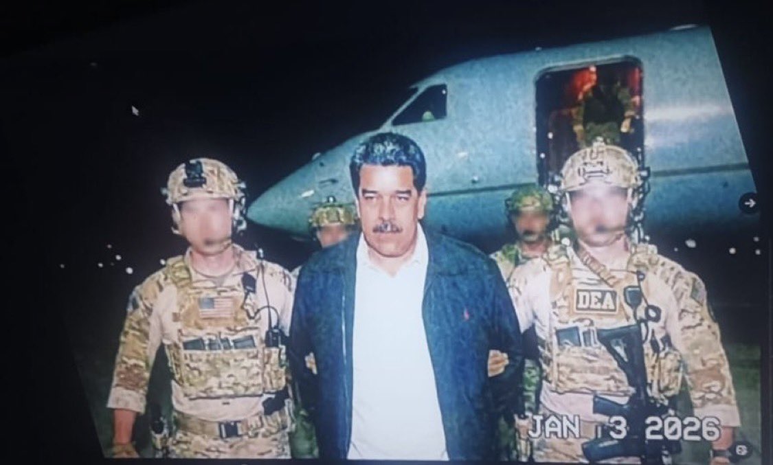 Breaking | Us Captured Venezuelan President Nicolás Maduro, With ...