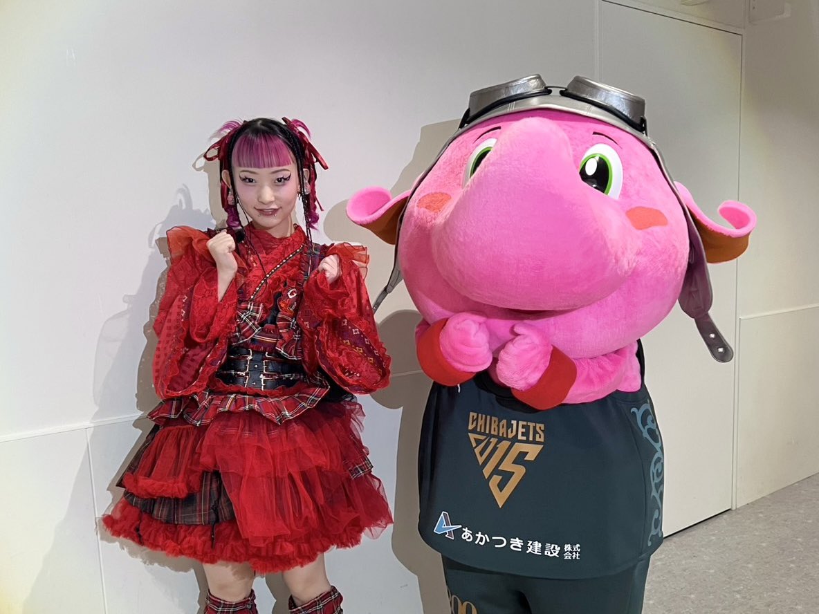 千葉ジェッツさん、ハーフタイムショーありがとうございました！ 試合