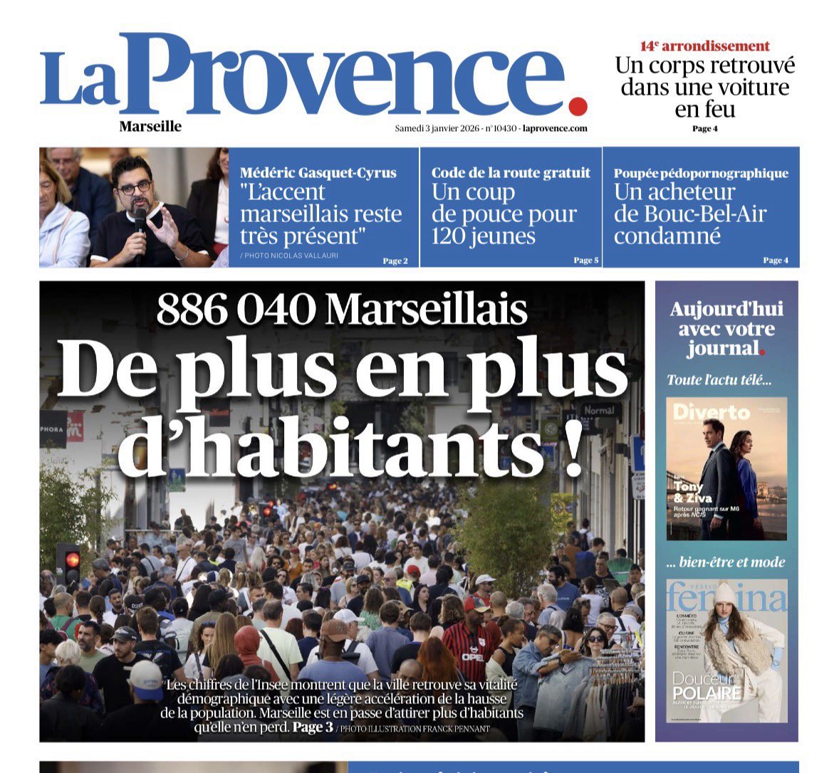 La ville de #Marseille redevient attractive malgré les discours des oppositions la caricaturant en ville de "Non Droit". Quand des nouveaux TCSP desserviront enfin le Nord, l'Est et le Sud, l'attractivité de la ville sera encore plus importante.