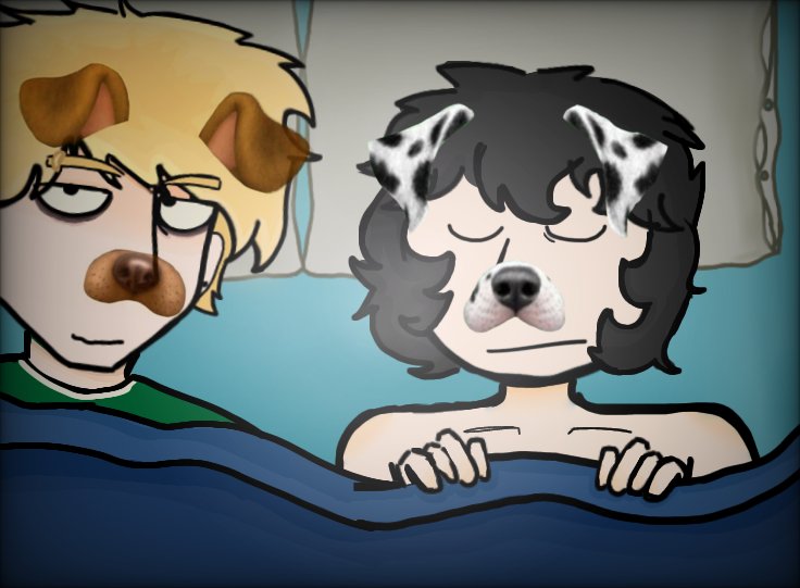 SpookyMonthFann's tweet image. #sleepover