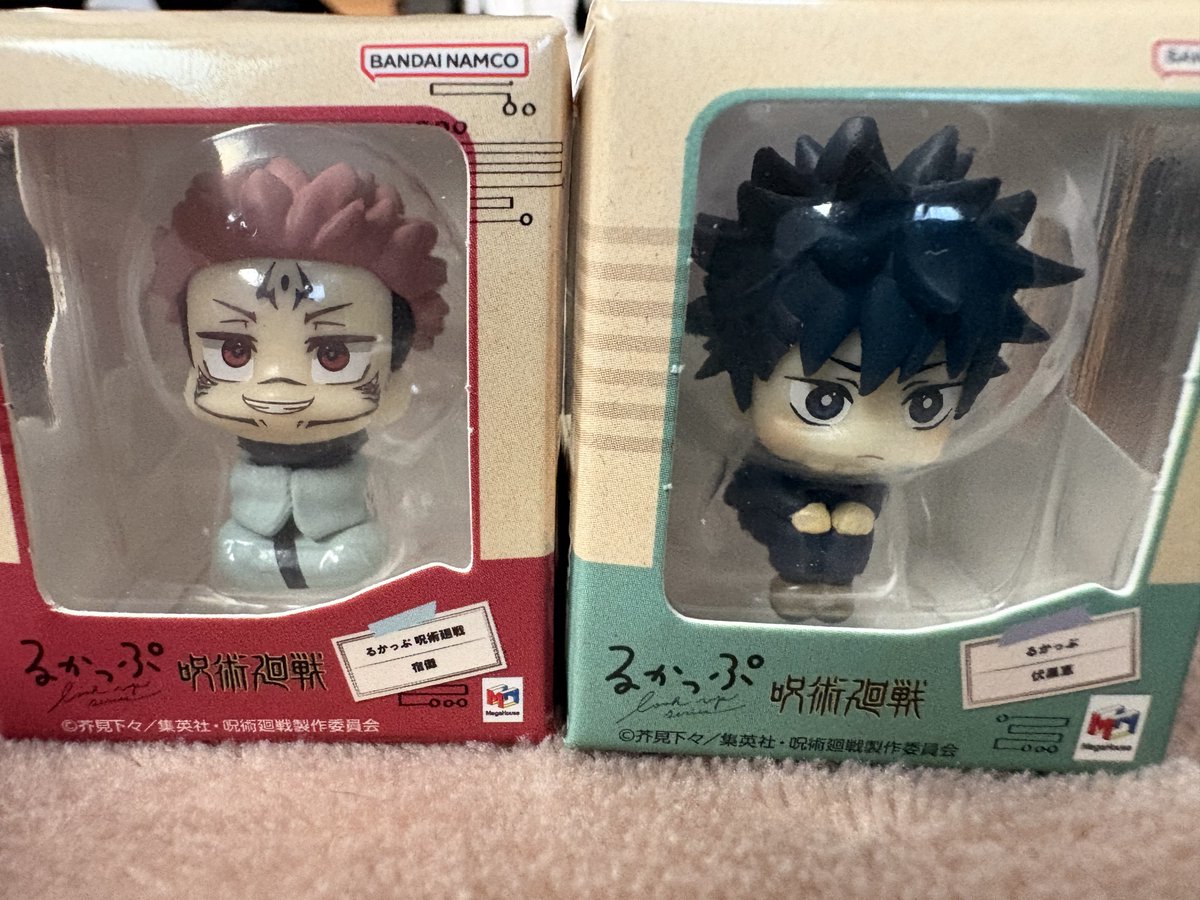 思わぬところで出会い、速攻回したら出たふたり。ありがとう…✨✨ミニミニでとっても可愛い💕