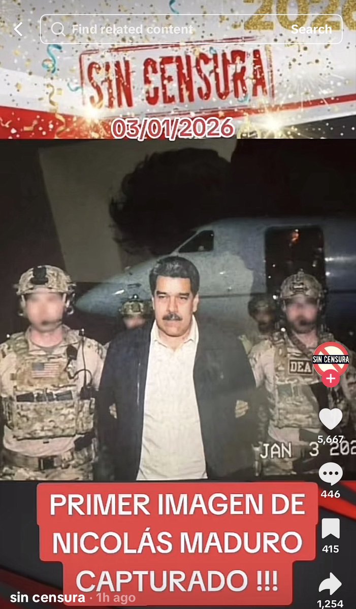 NMehdid's tweet photo. Une honte et un vrai scandale ! Ils ont réussi leur kidnapping !
Où sont les soi-disant alliés, ceux qui ont laissé tomber les nations qui les ont soutenus depuis des décennies ? Russie, Chine… Où sont leurs écoutes et leurs services secrets pour alerter Maduro ? Quel monde… https://t.co/ENSuQBYVe6