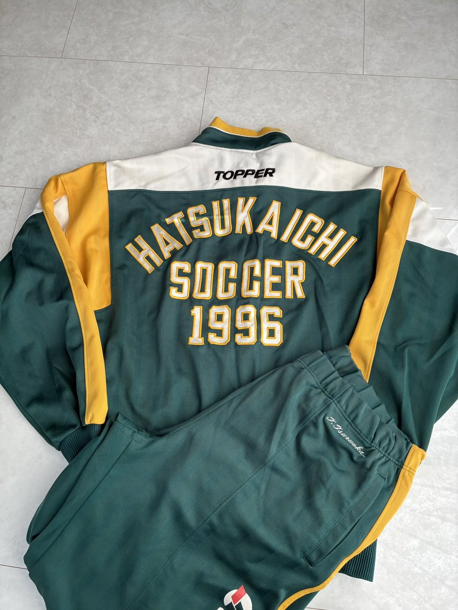 今日は高校の初蹴り⚽️ そういえば、年末にクローゼットを整理して