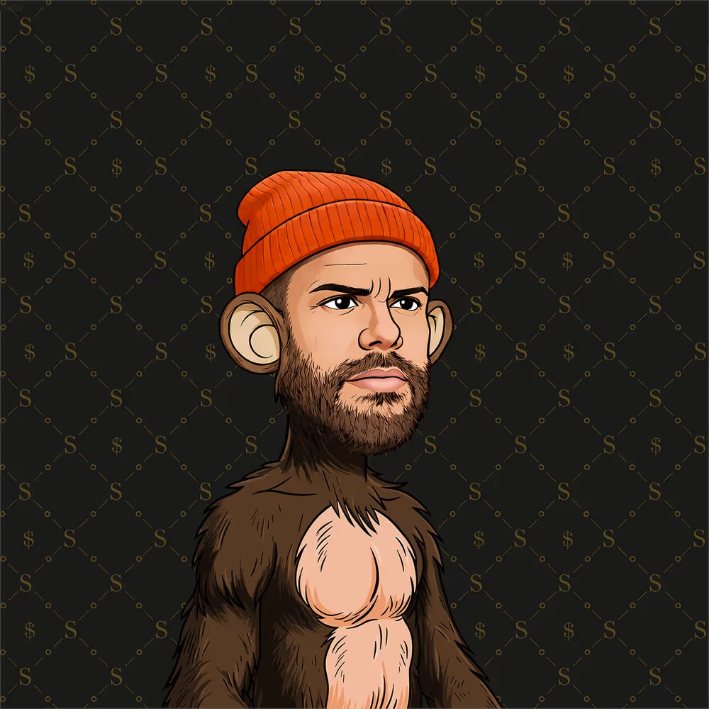 Crispsy's tweet photo. I really thought the beanie on an ape was a dead giveaway

still seeing “who dis?” in the replies
it’s @gmoneyNFT 😭🦍 https://t.co/uj0JGJ61Sc