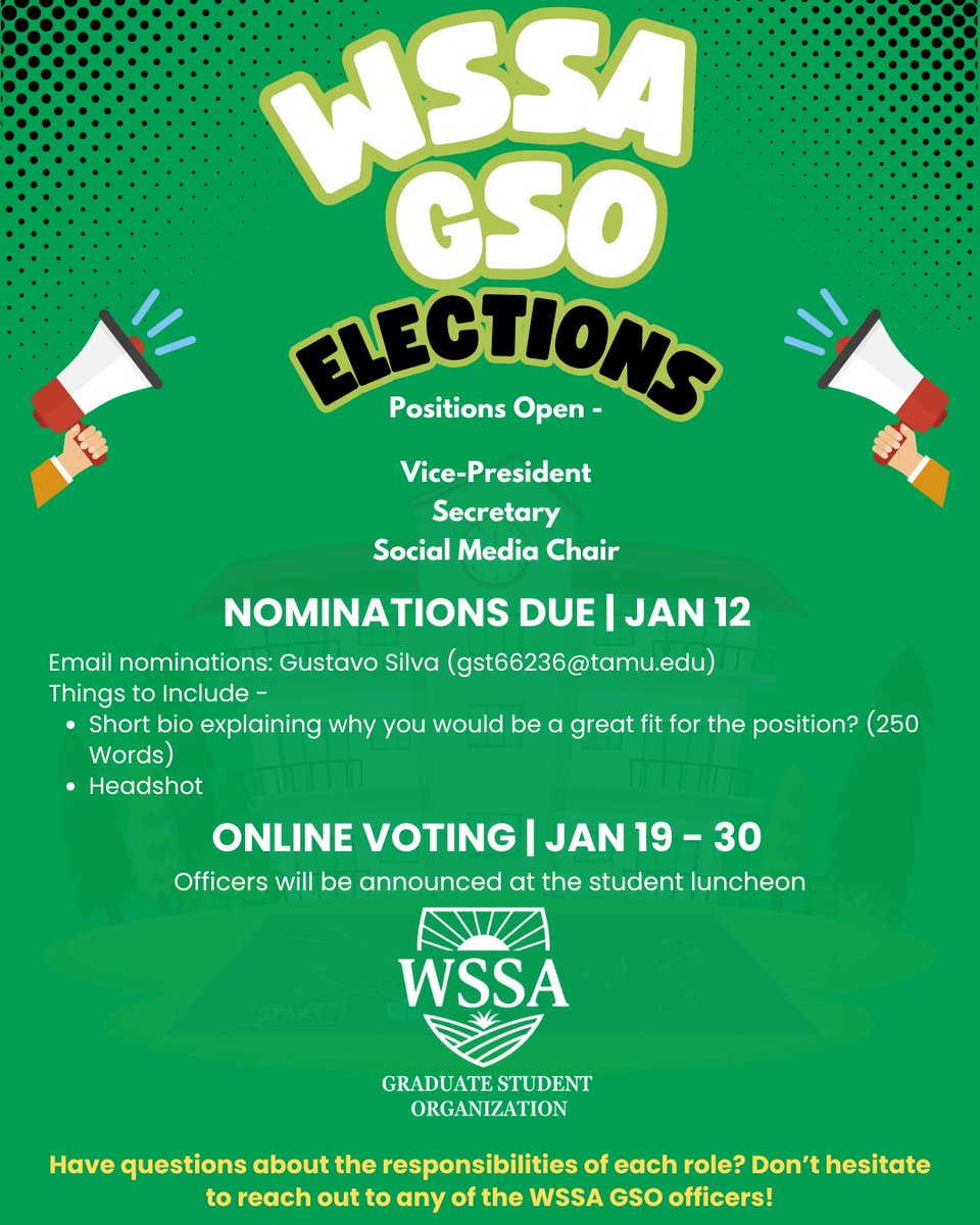 WSSA | GSO tweet media