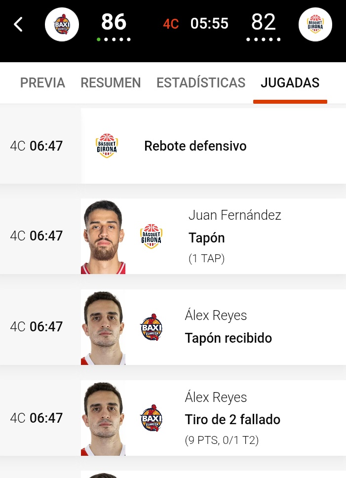 charly_kovacs's tweet photo. @Luisheel @SuperManagerACB esto no se ha corregido? El tapón fue a Bassas. https://t.co/IdormreAuO