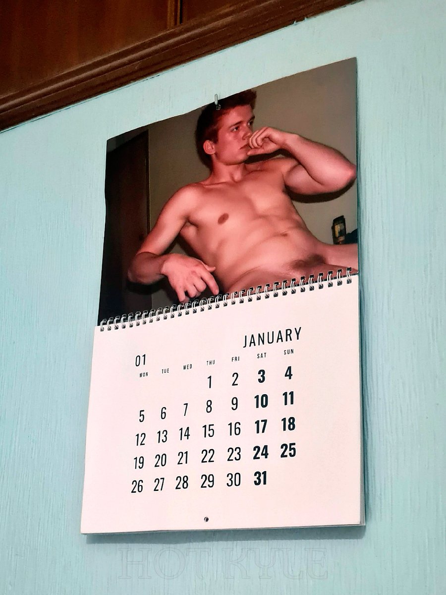 New year = New calendar! 🗓️

Last year, I really enjoyed seeing this handsome young man (<a href="/Zachary_Starr_/">Zachary Starr</a>) everyday, in my bedroom wall... This new year, I want to repeat the experience again! 🌟

What's better:
Now he's more 𝒅𝒂𝒓𝒊𝒏𝒈, 𝒔𝒆𝒙𝒊𝒆𝒓 and 𝒔𝒑𝒊𝒄𝒊𝒆𝒓! ❤️‍🔥