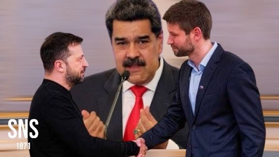 Šimečkove Progresívne Slovensko povedalo, že prezident Maduro nikomu nebude chýbať.
Pán Šimečka a podobní „lepšoľudia“ – tak sa len teoreticky pýtame:
nebudete mať teda problém, ak Rusko jedného dňa odvedie Zelenského aj s manželkou?

#zelensky #rusko #ukrajina #sns