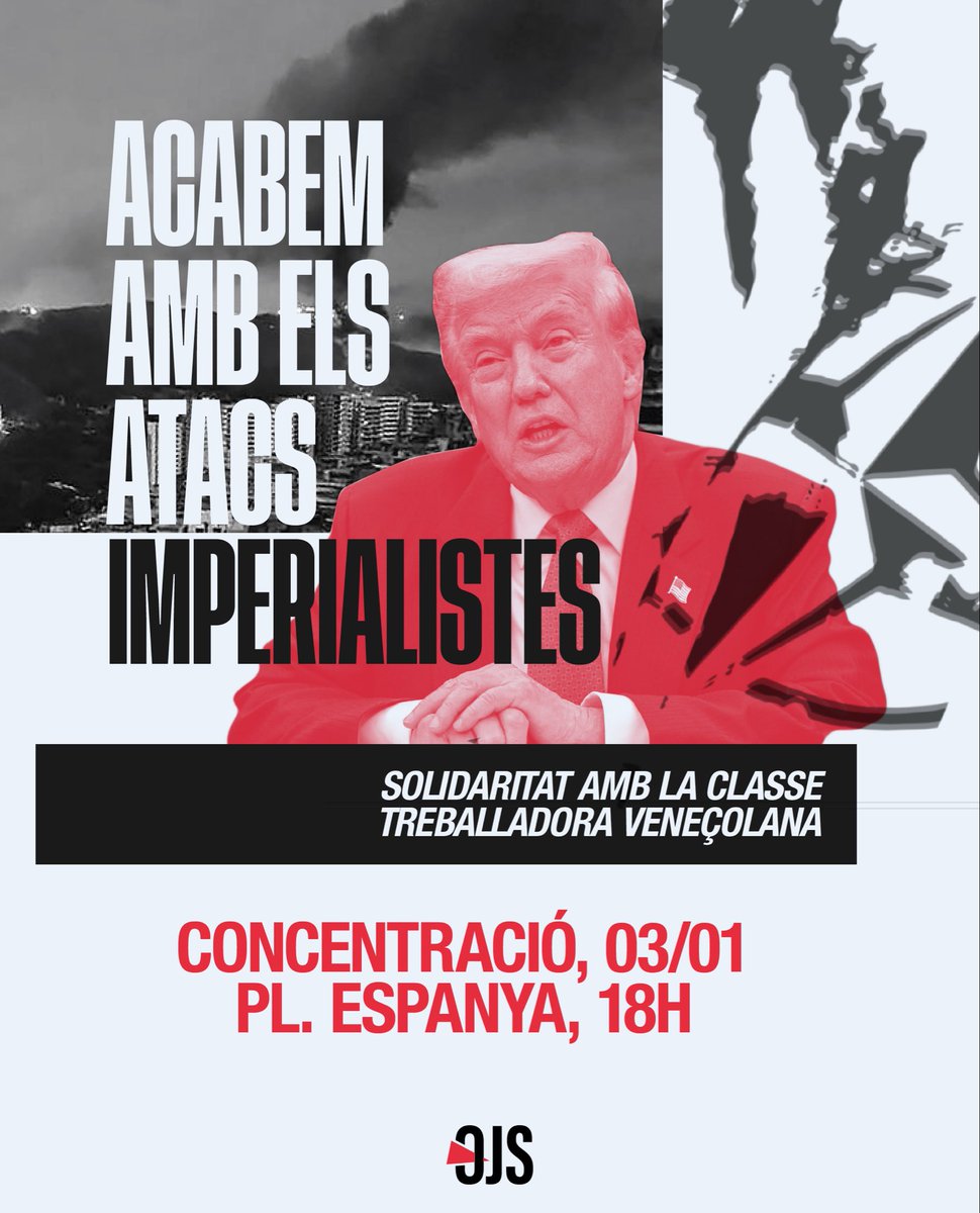 Contra els atacs dels EEUU i la OTAN! Aturem l'agressió imperialista

Solidaritat amb la classe treballadora veneçolana. Construïm l'internacionalisme proletari 🚩