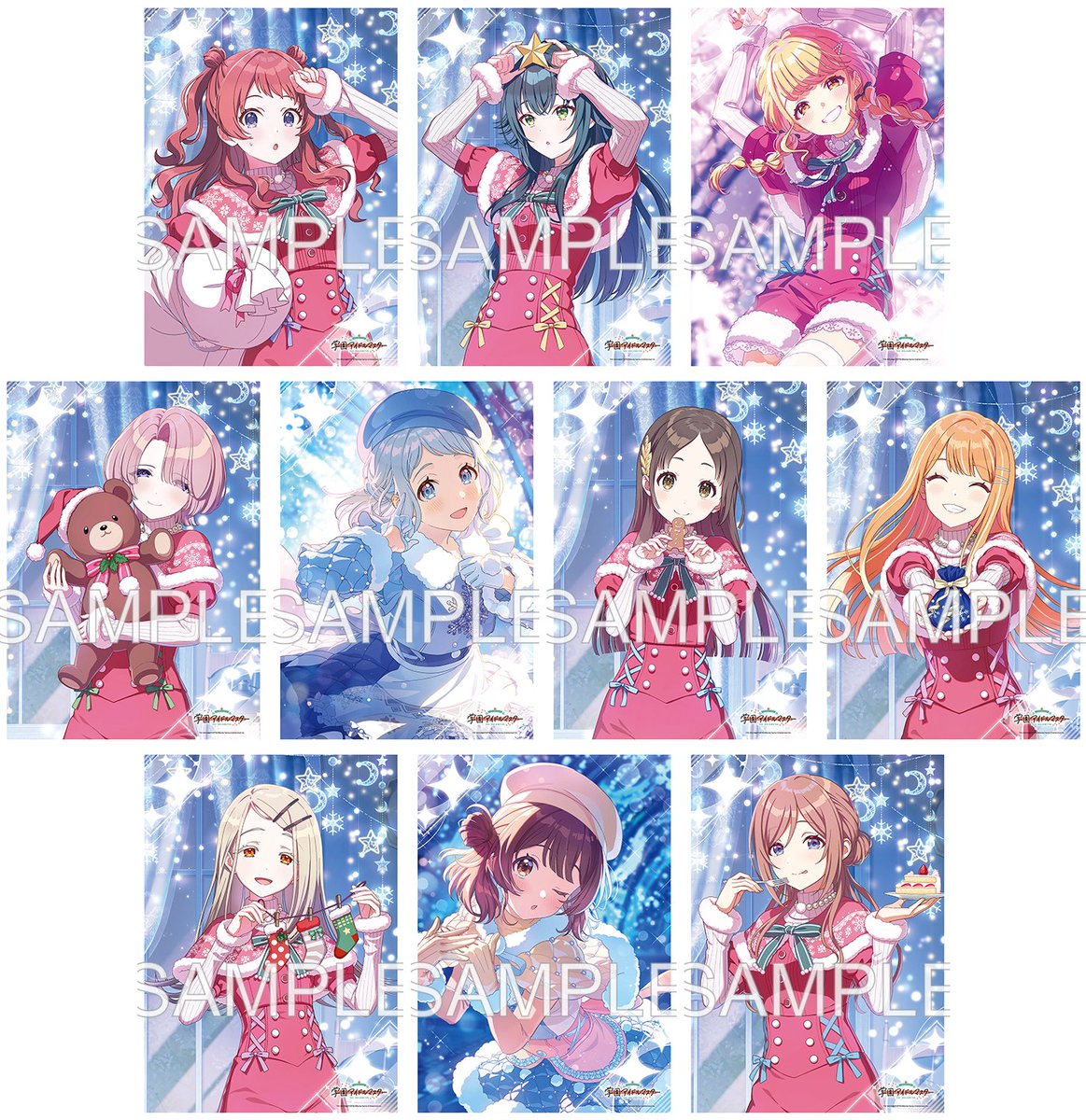 A3 サイズ クリアポスター M@STERPIECE 【非売品】アイドルマスター