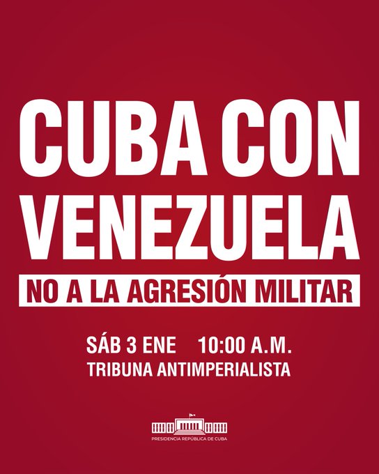 #CubaConVenezuela
#VenezuelaNoEstaSola
#ZonaDePaz