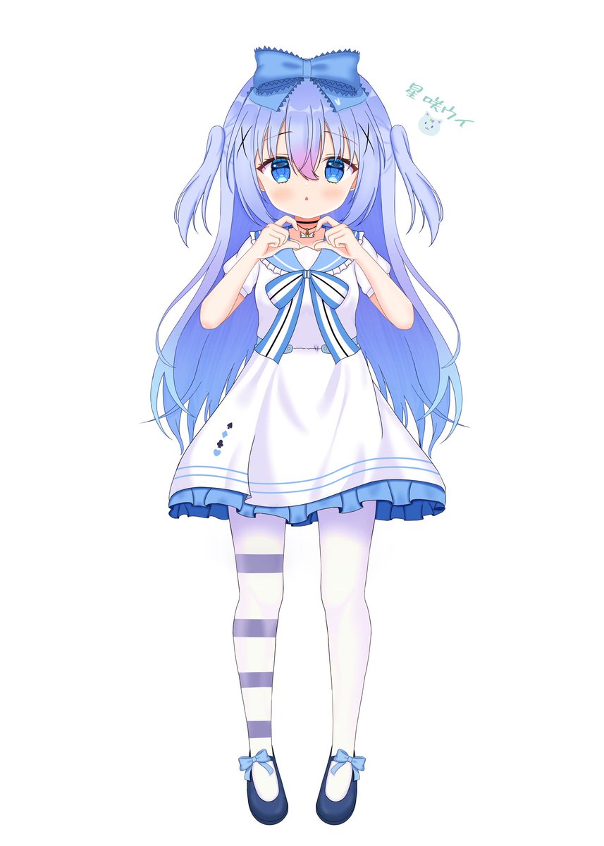 以前描いたチノちゃんのイラストに、加筆修正を行いました！ 台湾の