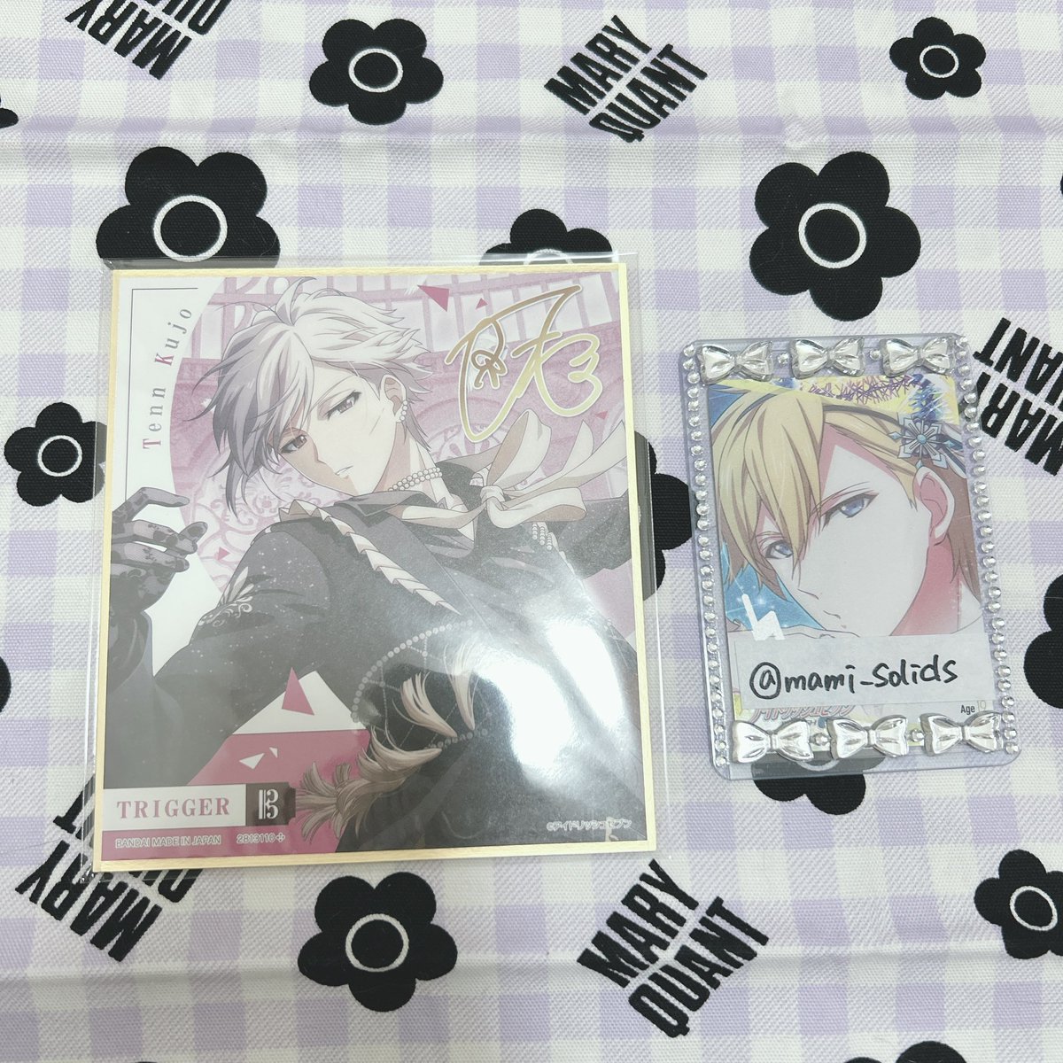 【交換 譲渡】
アイドリッシュセブン アイナナ コレクダブル色紙

【譲】天

【求】ナギ

郵送のみ
初回プロカ必読🌸
検索からでもお気軽にお声かけください🫧ྀི