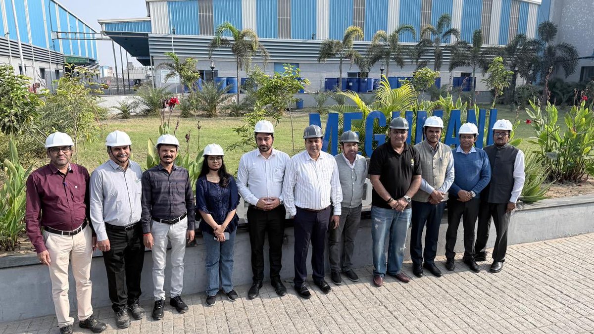 SSDalal4's tweet photo. Visited Meghmani Plant Changodar , Gujarat. https://t.co/qv39qswM8X