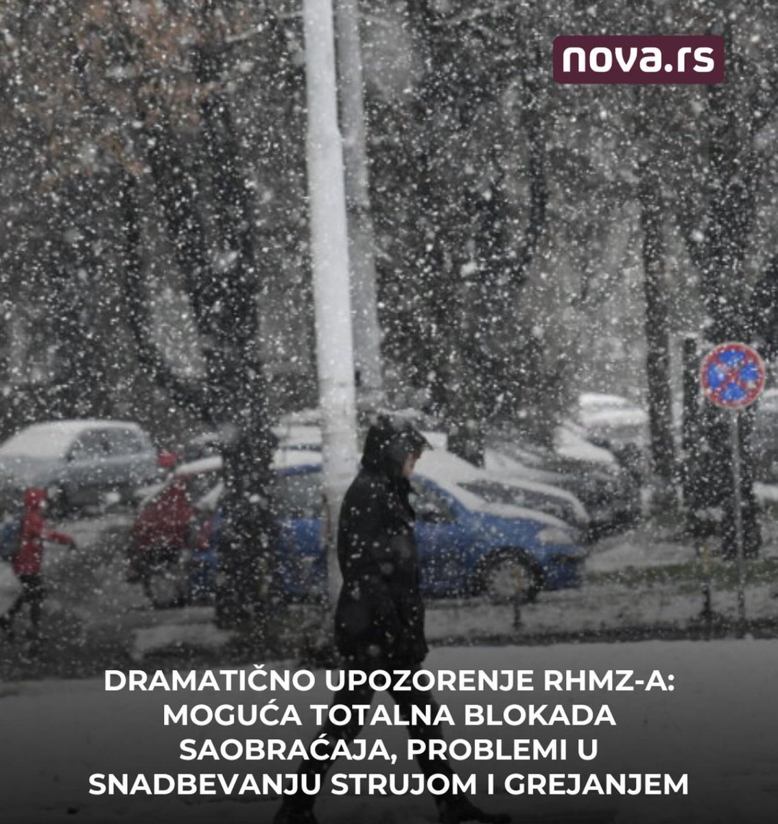 Kad ne znaju kako da nam kažu da nema struje, goriva, energenata, soli, službe za održavanje puteva - oni podmetnu RHMZ da nam kaže “U KURCU STE GOSPODO” 
zbog snega 😂
Skakaće i ko neće 🫶