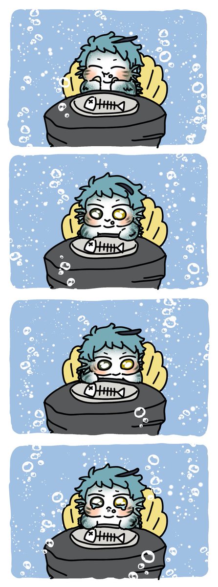 さっきまでご飯あったのになくなっちゃった 