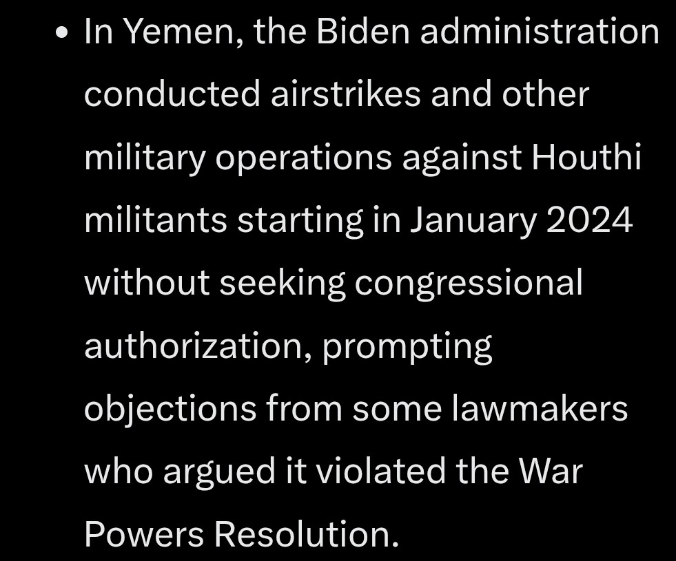 Trumpwon's tweet image. 🚨 To all of the democrats crying about the removal of Venezuelan dictator Maduro:
Trump didn't need your approval and absolutely has the power to order this type of operation.
Joe " Auto pen " Biden ordered 3 operations during his term without congressional approval. Receipts…