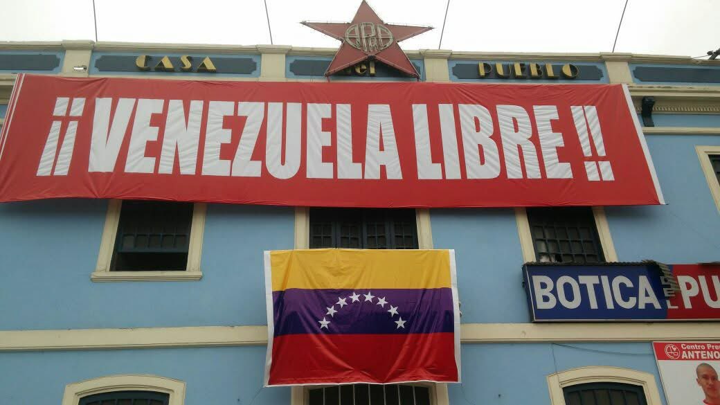 Apra, el único Partido sin tibiezas que defendió la libertad del pueblo Venezolano. Los demás no lo hicieron por cálculo y cobardía; y los apristas somos hijos de la libertad y la valentía. ¡Viva Venezuela libre!