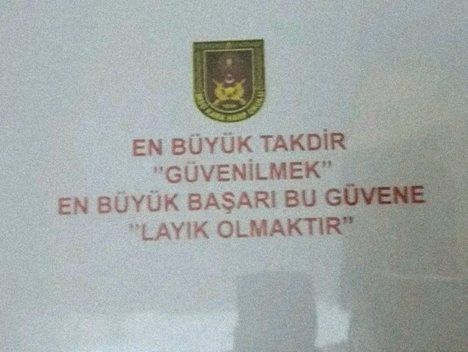 en büyük başarı — güvene layık olmaktır!