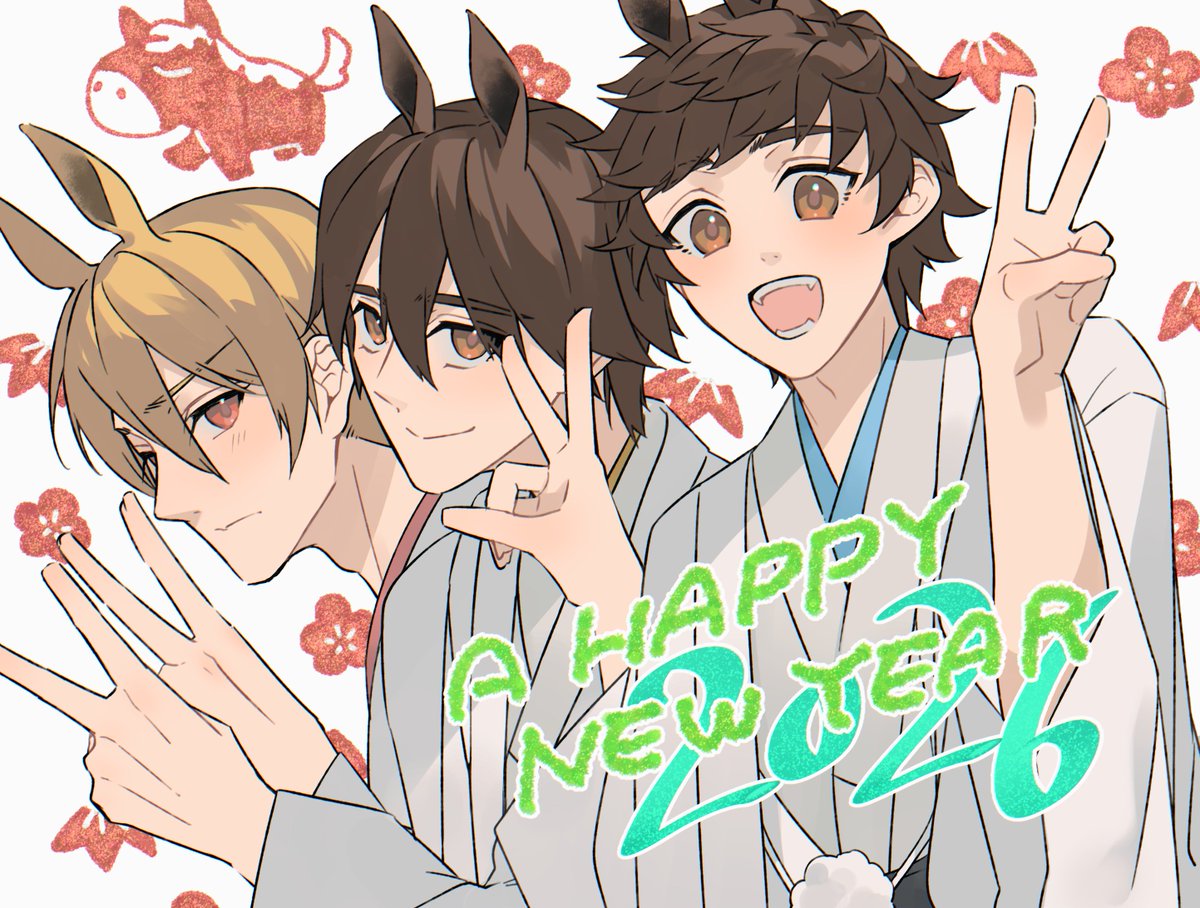 tttokikanefate's tweet image. あけましておめでとうございます！今年も好きに推しカプ描いていきま～す！