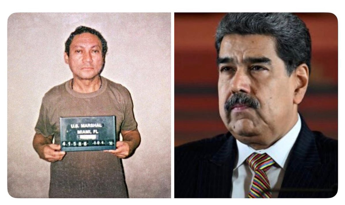 Coincidencias de la vida?
- 3 de enero 1990: Cae el dictador Noriega a manos de estados Unidos bajo cargos de narcotráfico
-3 De Enero 2026: Cae la narco dictadura de izquierda de Nicolás Maduro.
#Merluzo  #cavada #Neme 
#Chile #Venecos #VenezuelaLibre #Venezuela #TenienteOjeda