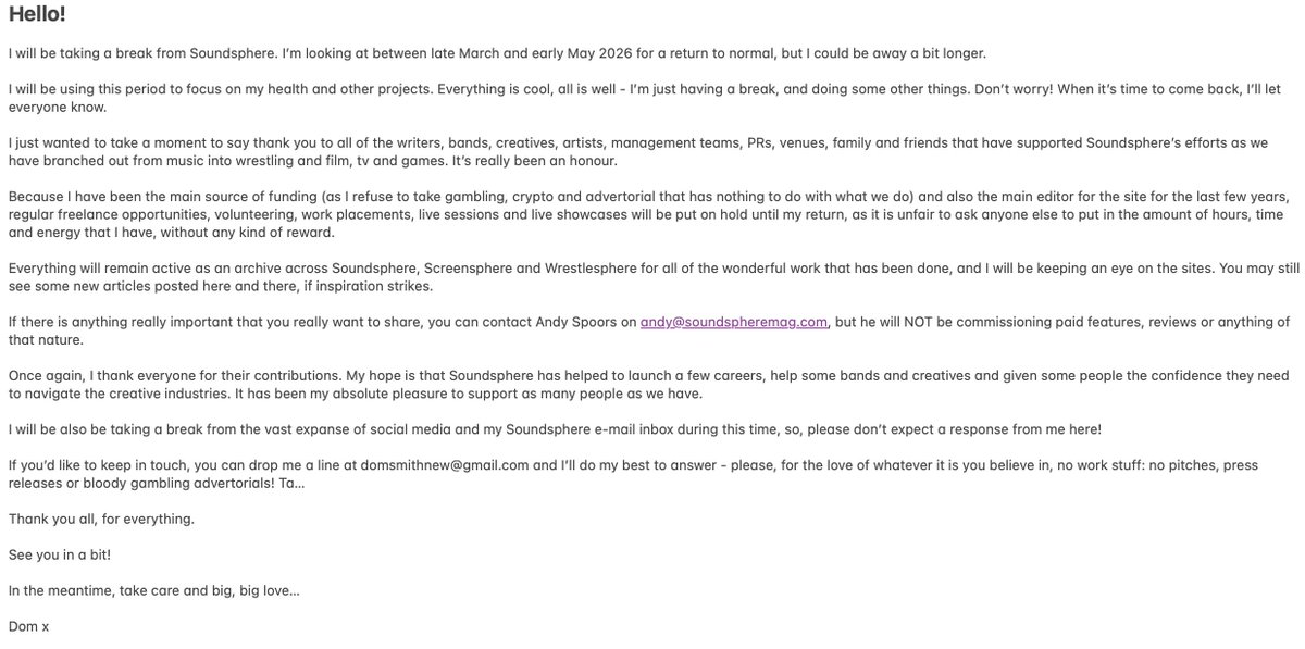 SOUNDSPHERE tweet media