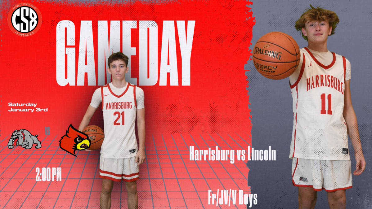 Harrisburgath's tweet image. GAMEDAY!!! Harrisburg hosts Lincoln for a Fr/JV/Varsity Boys triple header on Coach Combs Court at 2:00 pm today. Good luck to the Bulldogs!!! #BulldawgPride @HburgBoosters @TheSteveCombs @KFish415 @Vdebs15 @CoachAckman @CentralState8