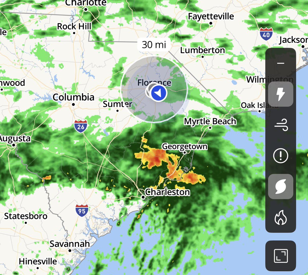 caleberle's tweet image. Guess it could be worse. Happy Saturday