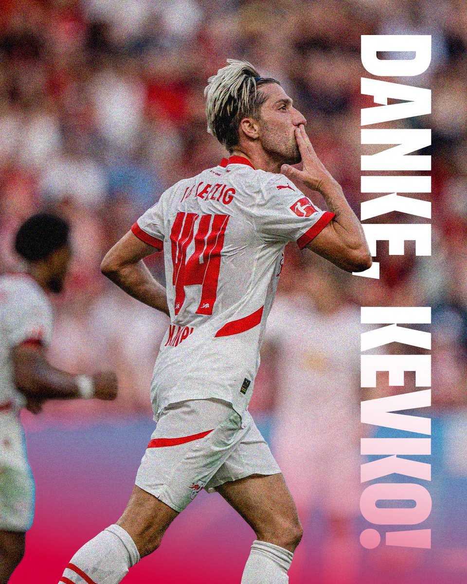 Danke, Kevko! Abschied nach achteinhalb gemeinsamen Jahren ...🥺

#RBLeipzig und Kevin #Kampl haben sich im beiderseitigen Einvernehmen auf eine vorzeitige Vertragsauflösung zum 31. Januar 2026 geeinigt. Der 35-Jährige hatte den Wunsch aus familiären Gründen geäußert, RB Leipzig