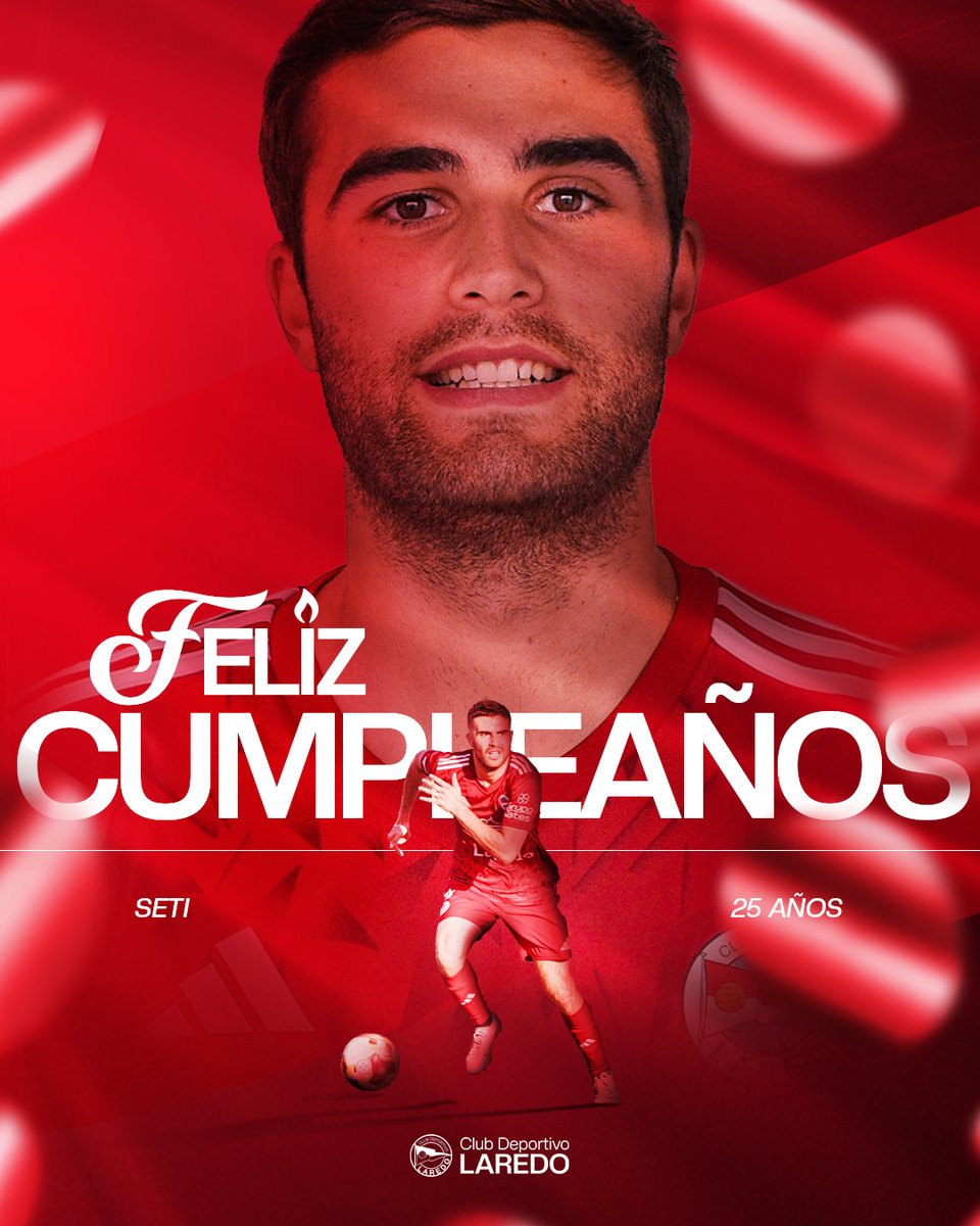 🎂 Hoy cumple años nuestro jugador Iván Setién.

¡Muchas felicidades, Seti! 🎊 ❤️

#DePrincipioAFin