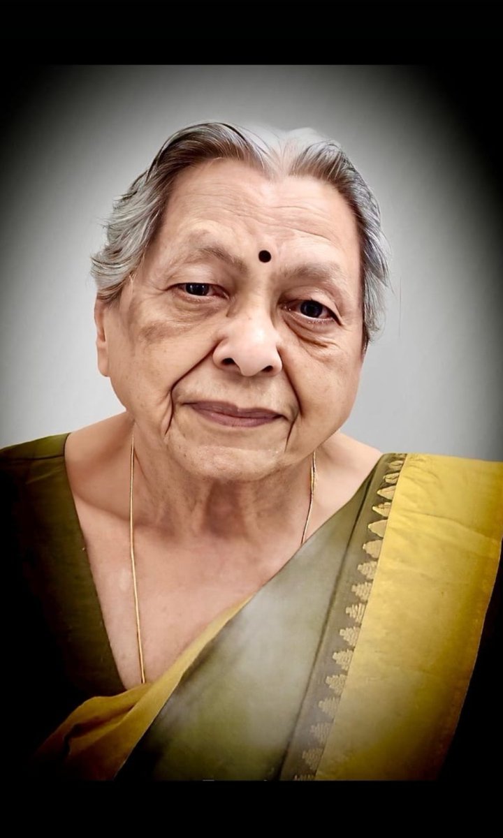 sameermahajan's tweet photo. Fondly remember our school principal Smt Mangala Ukidwe who lived her life to the fullest and passed away yesterday at the age of 98. May her soul rest in peace 🙏 #MESBoysHighSchool https://t.co/VEm9mo8ZEy